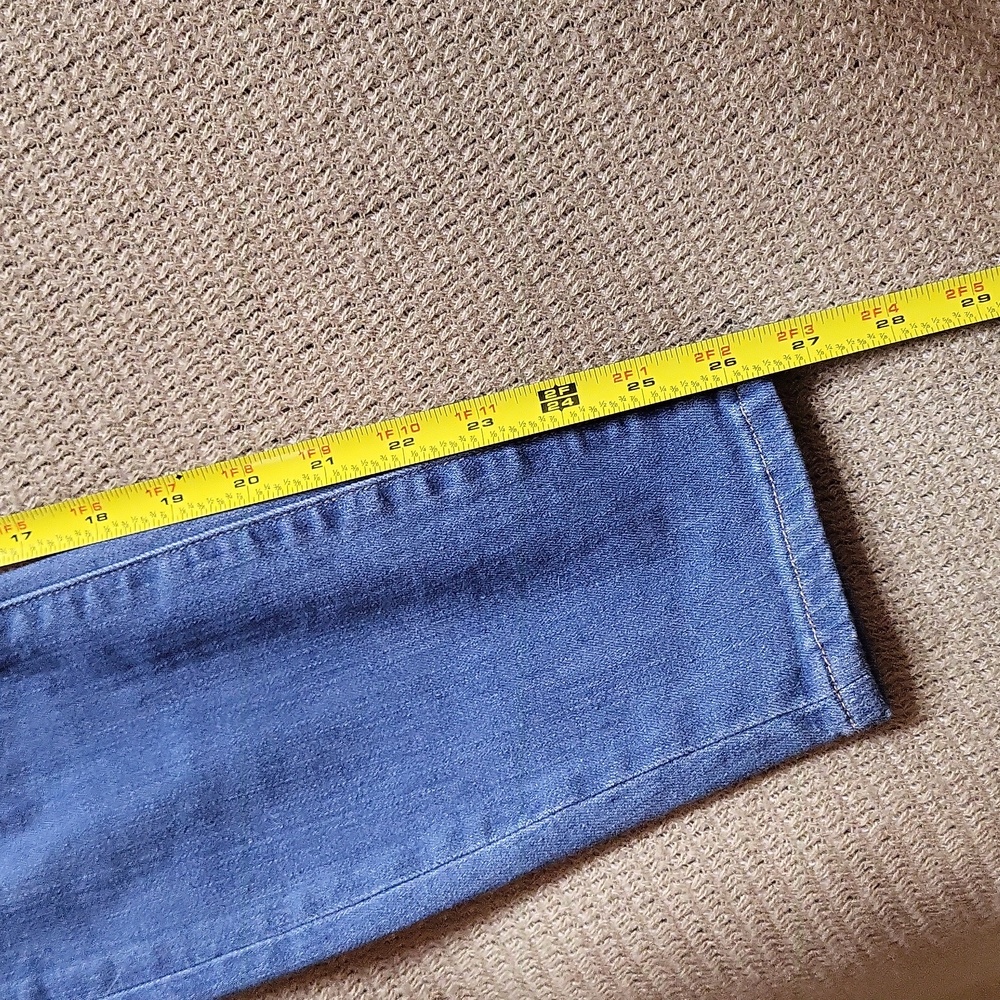 Good American Light Wash Good Legs Crop Skinny Jeans, Size 2 26 - Picture 4 of 4
